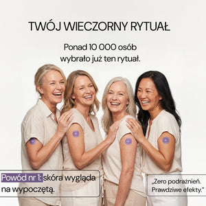 Kobiety z patchami Anti Aging Please, wieczorny rytuał piękna