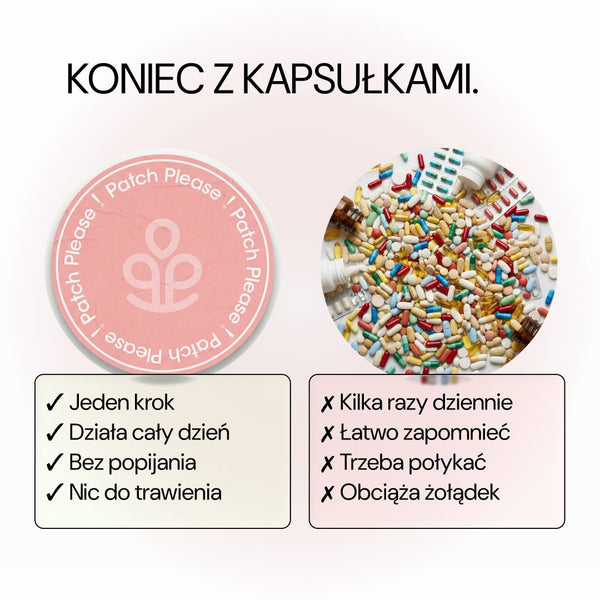 Koniec z kapsułkami: patch w porównaniu z kapsułkami