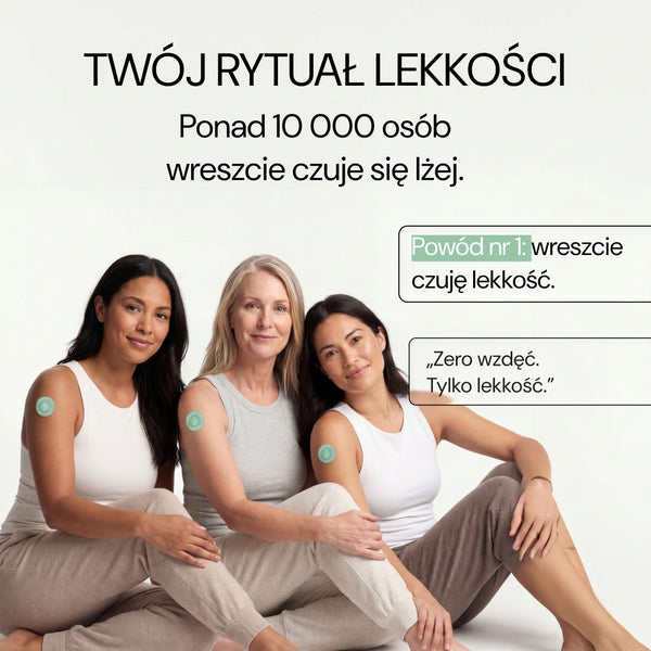 Kobiety z patchami Depuff Please, rytuał lekkości