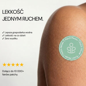 Patch Depuff Please na ramieniu: lekkość jednym ruchem