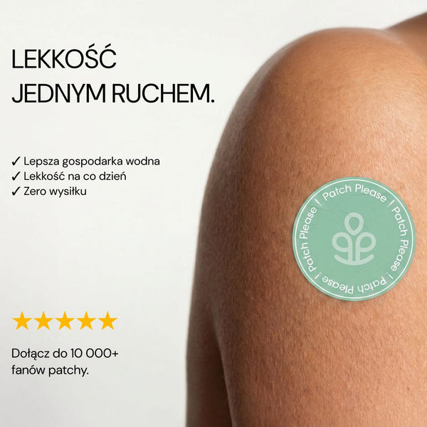 Patch Depuff Please na ramieniu: lekkość jednym ruchem
