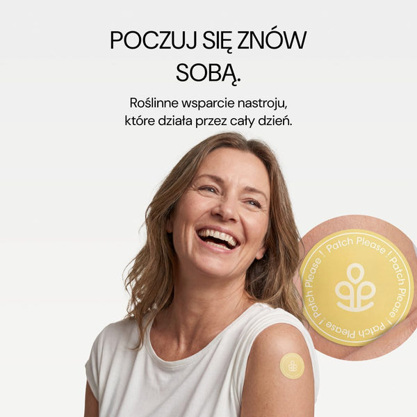 Patch Mood Please na ramieniu: poczuj się znów sobą