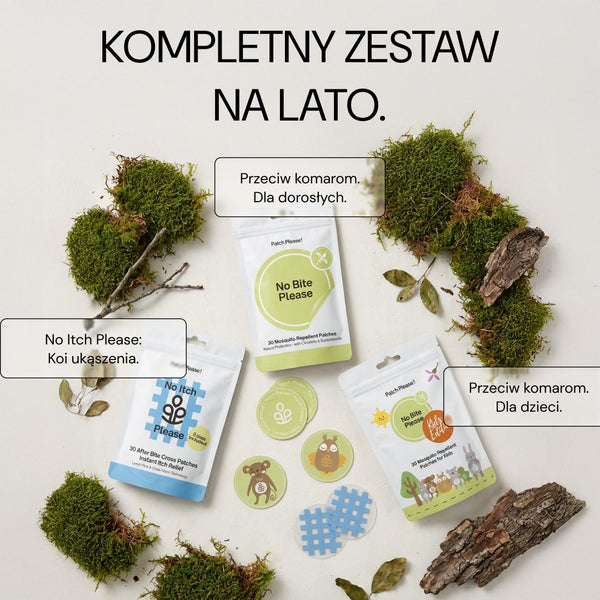 Zestaw na lato: No Bite Please, No Bite Please Kids i No Itch Please