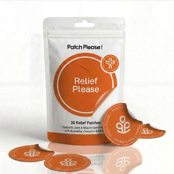 Opakowanie Relief Please z patchami