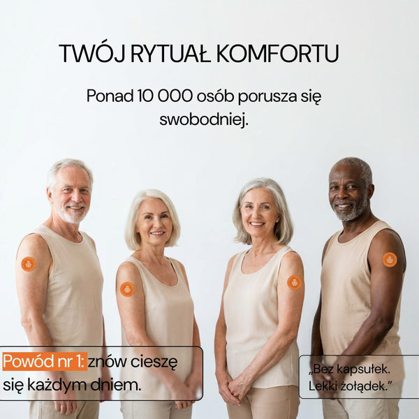 Twój rytuał komfortu: ponad 10 000 osób porusza się swobodniej