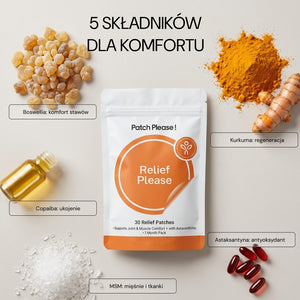 5 składników dla komfortu: copaiba, astaksantyna, boswellia, kurkuma, MSM
