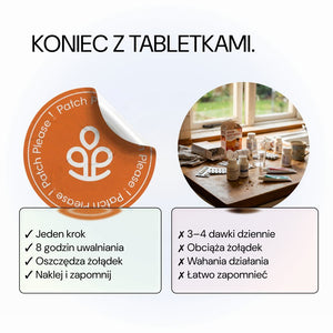 Koniec z tabletkami: patch w porównaniu z tabletkami